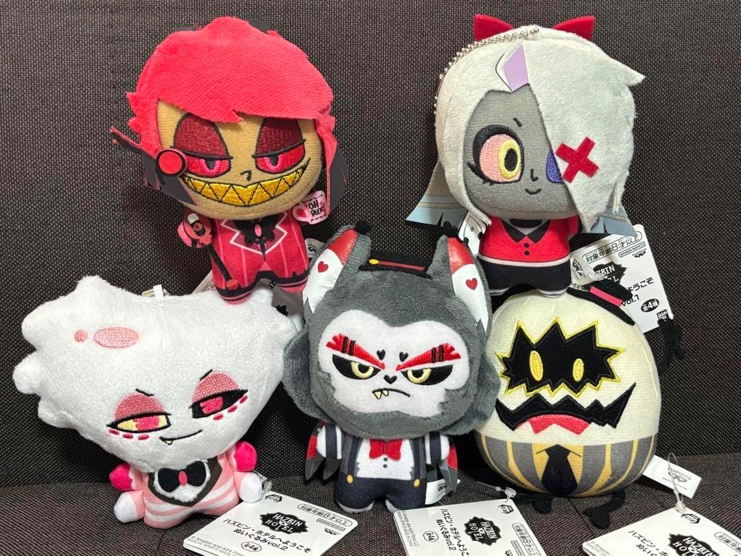 ハズビン・ホテルへようこそ 5点セット ハズビンホテル ぬいぐるみ